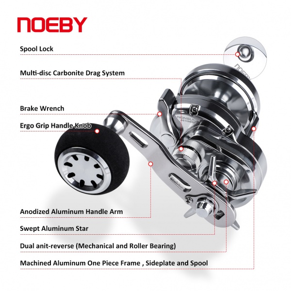 Nonsuch JG1500/2500 Jigging Reel,NOEBY